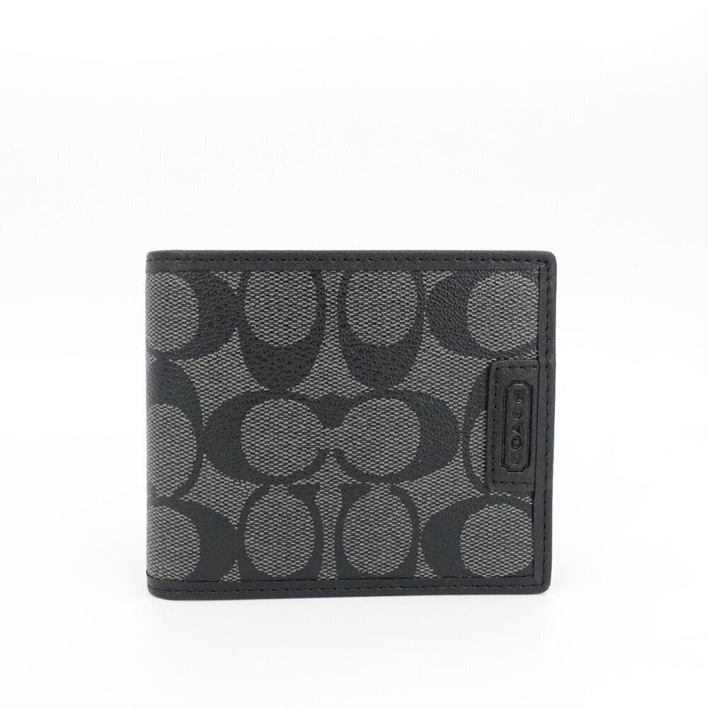 Coach Boxed 3 In 1 Wallet Gift Set Black OS - Picture 9 of 14